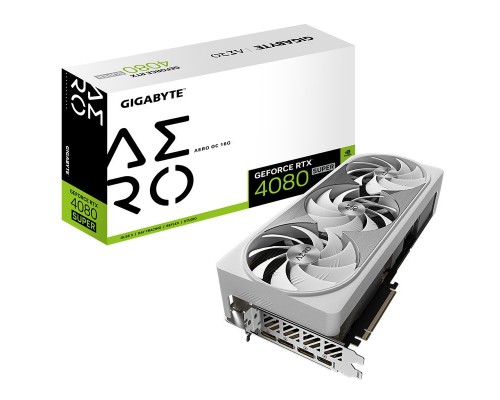 Видеокарта GigaByte nVidia GeForce RTX 4080 Super 16Gb GV-N408SAERO OC-16GD