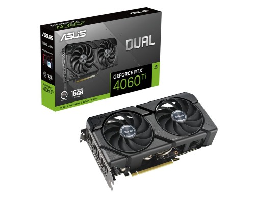 Видеокарта ASUS nVidia GeForce DUAL-RTX4060TI-16G-EVO 90YV0JHA-M0NA00