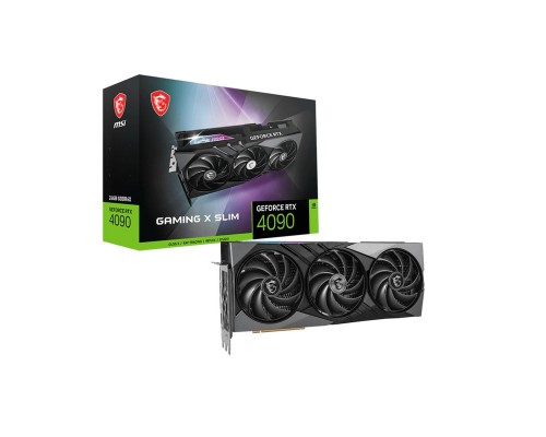 Видеокарта MSI nVidia GeForce RTX 4090 Gaming X Slim 24G