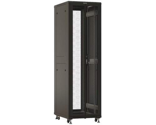 Шкаф напольный 42U Hyperline TTBR-4262-DD-RAL9004