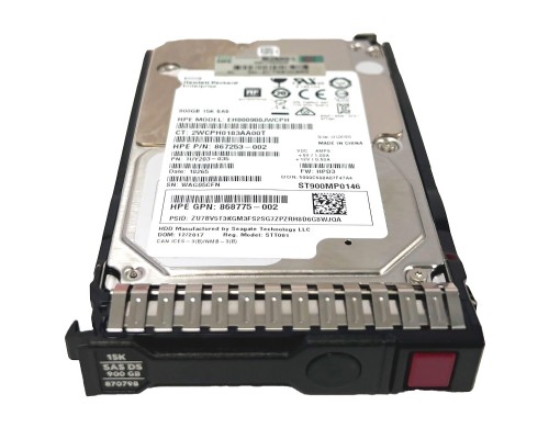 Жесткий диск HDD HPE 900GB 870765-B21