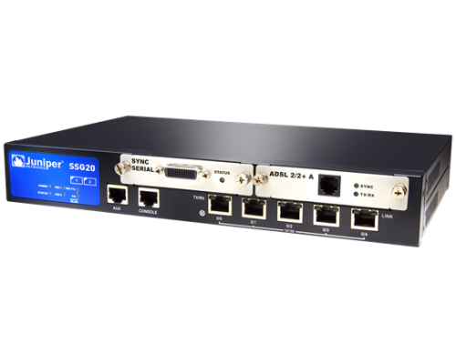 Шлюз безопасности Juniper SSG-20-SB-ADSL2-A