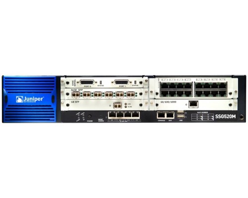 Шлюз безопасности Juniper SSG-520M-SH