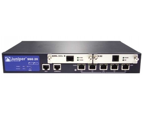 Шлюз безопасности Juniper SSG-20-SB-ADSL2-B