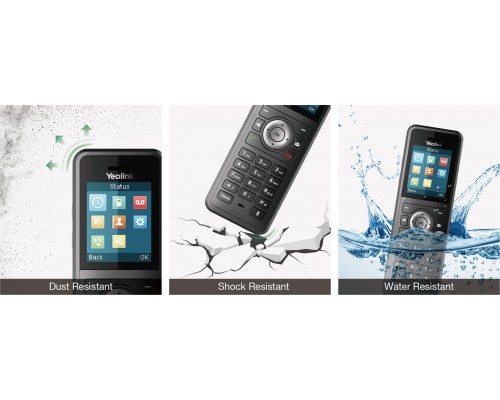 Профессиональная портативная DECT трубка Yealink W59R