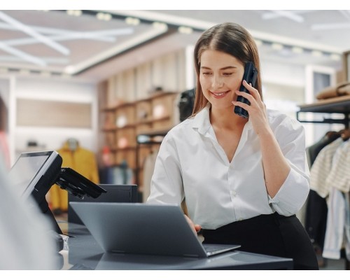 Профессиональная портативная DECT трубка Yealink W57R Профессиональная портативная DECT трубка Yealink W57R