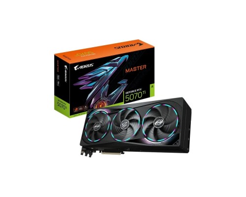 Видеокарта GigaByte nVidia GeForce RTX 5070 Ti 16Gb GV-N507TAORUS M-16GD