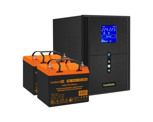 Комплект ИБП EX295989RUS + батарея 33Aч EX285664RUS 2шт Комплект ИБП EX295989RUS + батарея 33Aч EX285664RUS 2шт