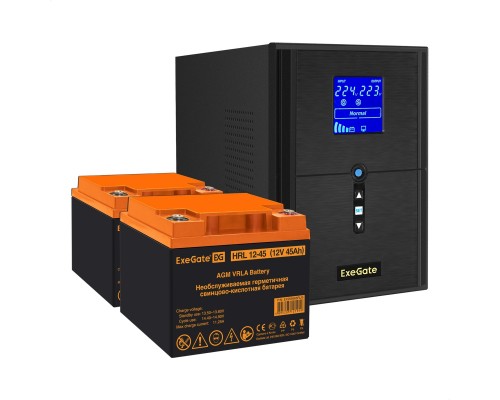 Комплект ИБП EX295989RUS + батарея 45Aч EX285666RUS 2шт Комплект ИБП EX295989RUS + батарея 45Aч EX285666RUS 2шт