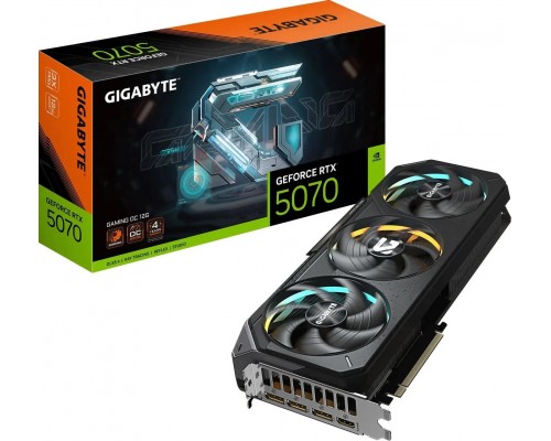 Видеокарта GigaByte nVidia GeForce RTX 5070 12Gb GV-N5070GAMING OC-12GD