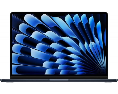 Ноутбук Apple MacBook Air 13-inch 2025 M4 10-core/8-core 16GB/256GB SSD Midnight (Рус. гравировка) MW123ZP/A