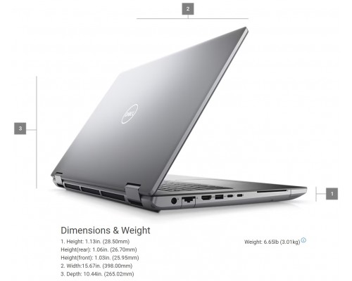 Ноутбук Dell Precision 7770-1232 17.3 Ноутбук Dell Precision 7770-1232 17.3