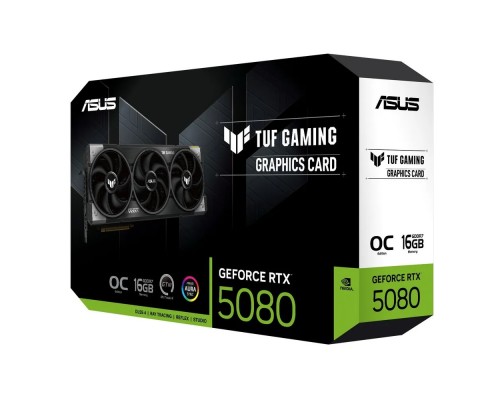 Видеокарта ASUS nVidia GeForce RTX 5080 16Gb TUF-RTX5080-O16G-GAMING Видеокарта ASUS nVidia GeForce RTX 5080 16Gb TUF-RTX5080-O16G-GAMING