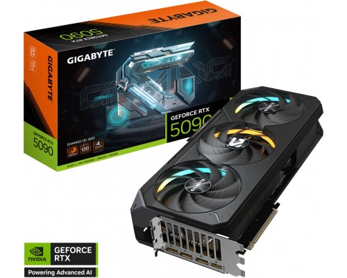Видеокарта Gigabyte nVidia GeForce RTX 5090 GAMING OC GV-N5090GAMING OC-32GD Видеокарта Gigabyte nVidia GeForce RTX 5090 GAMING OC GV-N5090GAMING OC-32GD