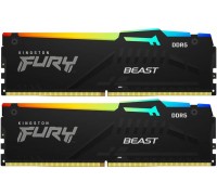 Оперативная память Kingston 32GB FURY Beast RGB XMP                                                                                                                                                                                                       