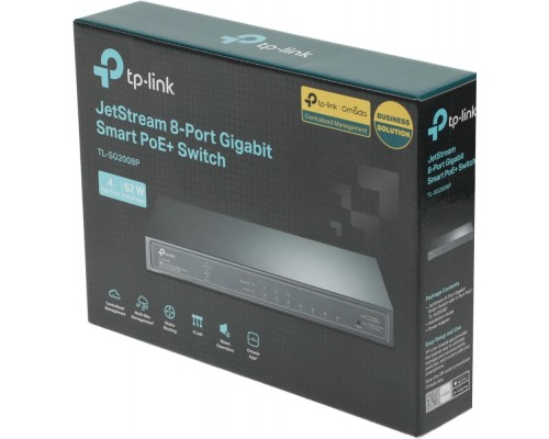 Коммутатор TP-Link JetStream SG2008P Коммутатор TP-Link JetStream SG2008P