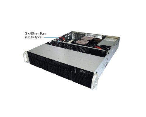 Серверный корпус Ablecom CS-R25 CS-R25-41P Серверный корпус Ablecom CS-R25 CS-R25-41P