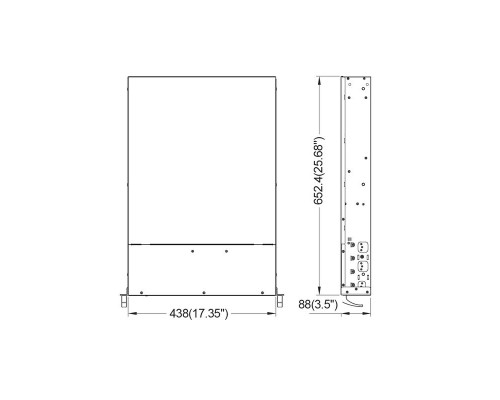 Серверный корпус Ablecom CS-R28 CS-R28-03P Серверный корпус Ablecom CS-R28 CS-R28-03P