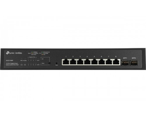 Коммутатор TP-Link JetStream TL-SG2210MP_EUplug Коммутатор TP-Link JetStream TL-SG2210MP_EUplug