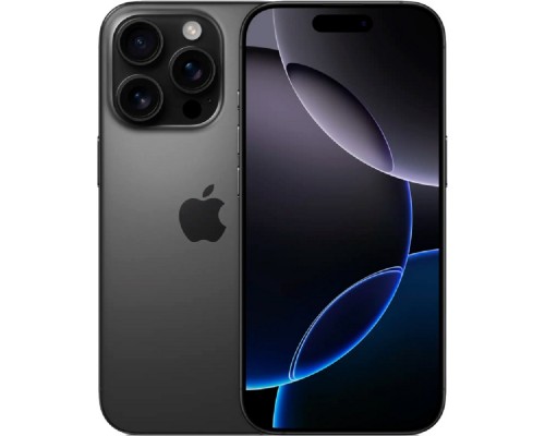 Смартфон Apple iPhone 16 Pro 512GB Black Titanium (MYNM3QN/A) Nano SIM + eSIM 6.36 Смартфон Apple iPhone 16 Pro 512GB Black Titanium (MYNM3QN/A) Nano SIM + eSIM 6.36