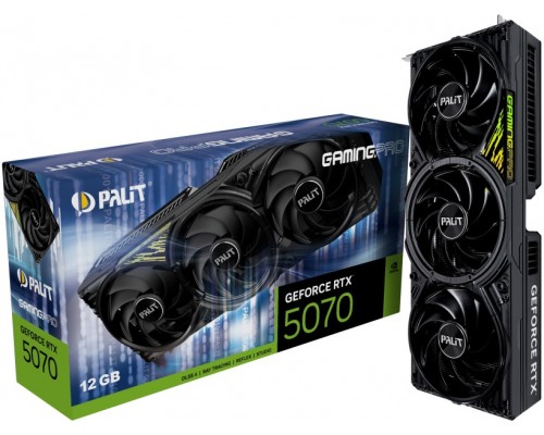 Видеокарта Palit nVidia GeForce RTX 5070 GamingPro 12Gb NE75070019K9-GB2050A Видеокарта Palit nVidia GeForce RTX 5070 GamingPro 12Gb NE75070019K9-GB2050A