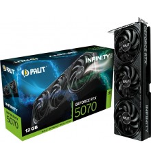 Видеокарта Palit nVidia GeForce RTX 5070 Infinity 3 12Gb NE75070019K9-GB2050S                                                                                                                                                                             