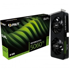 Видеокарта Palit nVidia GeForce RTX 5060 Ti Dual 8Gb NE7506T019P1-GB2062D                                                                                                                                                                                 