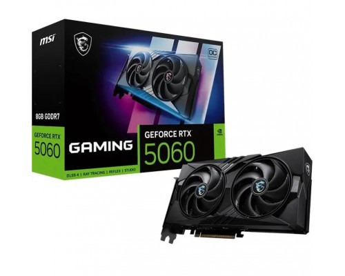 Видеокарта MSI nVidia GeForce RTX 5060 8G Gaming OC Видеокарта MSI nVidia GeForce RTX 5060 8G Gaming OC