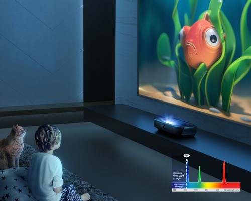Лазерный УКФ проектор Hisense PL2SE с экраном Kauber FCLR.169.221.CLR 99 Лазерный УКФ проектор Hisense PL2SE с экраном Kauber FCLR.169.221.CLR 99
