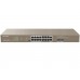 Коммутатор неуправляемый PoE IP-COM G1118P-16-250W