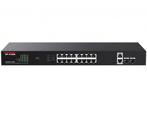 Коммутатор неуправляемый PoE IP-COM G1120P-16-150W Коммутатор неуправляемый PoE IP-COM G1120P-16-150W