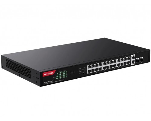 Коммутатор неуправляемый PoE IP-COM G1128P-24-410W