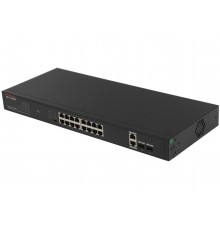 Коммутатор неуправляемый PoE IP-COM G1120P-16-250W                                                                                                                                                                                                        