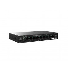 Коммутатор неуправляемый PoE IP-COM G1110PF-8-120W                                                                                                                                                                                                        