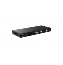 Коммутатор неуправляемый PoE Tenda TEG1120P-16-250W                                                                                                                                                                                                       