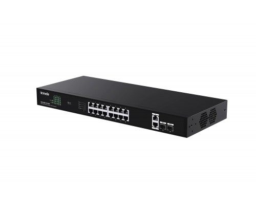 Коммутатор неуправляемый PoE Tenda TEG1120P-16-150W Коммутатор неуправляемый PoE Tenda TEG1120P-16-150W