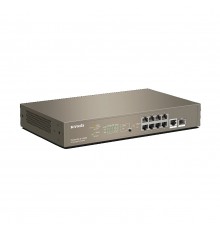 Управляемый PoE гигабитный коммутатор L3 Tenda TEG5310P-8-150W                                                                                                                                                                                            
