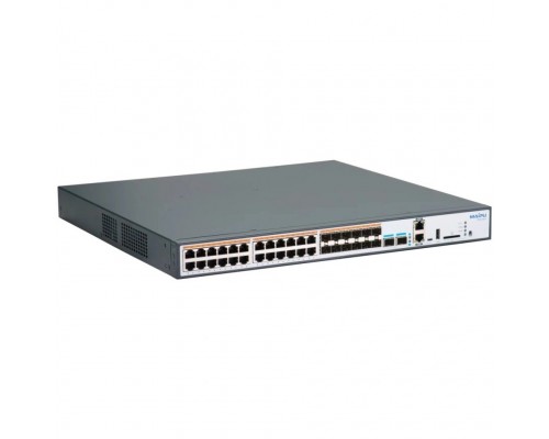 Контроллер доступа Maipu MyPower WNC6600-500-AC 12xGE RJ45 + 12xGE Combo + 2x10GE SFP+ 64AP/512AP 2PS WNC6600-500-AC---2PS