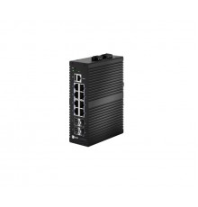 Промышленный управляемый коммутатор Fplus FIS-3312TX-D L2/L3 8xGigabit Ethernet (10/100/1000) 4xSFP+ PoE стекируемый 023478SPN                                                                                                                            
