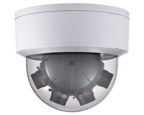 Вандалостойкая панорамная 8 Мп IP-камера Hikvision DS-2CD6986F-H
