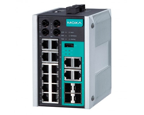 Коммутатор Moxa EDS-518E-MM-SC-4GTXSFP-T