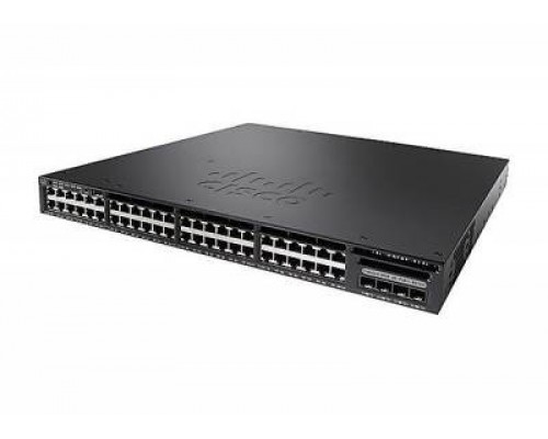 Коммутатор Cisco Catalyst 3650 WS-C3650-48PQ-E 48 Port PoE 4x10G Uplink IP Services