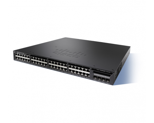 Коммутатор Cisco WS-C3650-48FWD-S Catalyst 3650 48 Port FPoE 2x10G Uplink w/5 AP licenses IPB