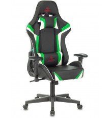 Кресло игровое Zombie Z4 черный/зеленый                                                                                                                                                                                                                   