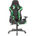 Кресло игровое Zombie Z4 черный/зеленый