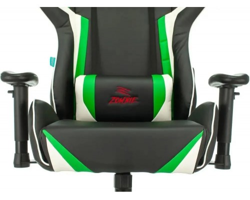 Кресло игровое Zombie Z4 черный/зеленый