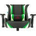 Кресло игровое Zombie Z4 черный/зеленый