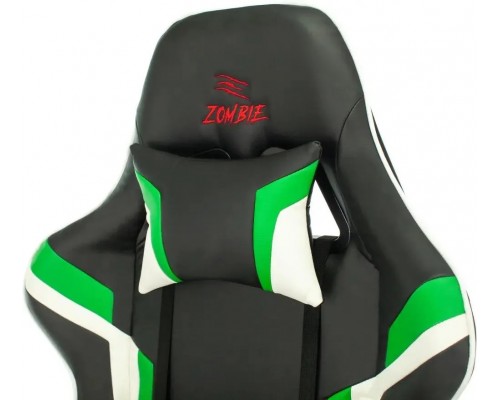 Кресло игровое Zombie Z4 черный/зеленый