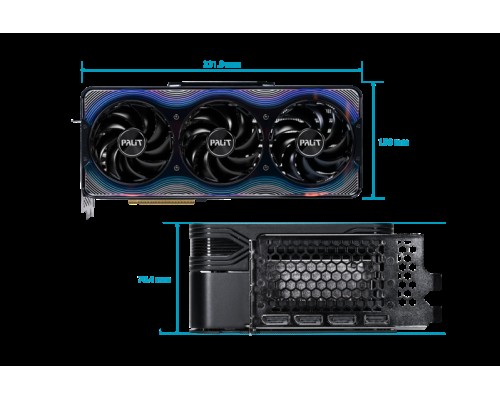 Видеокарта Palit nVidia GeForce RTX 5090 GameRock 32Gb NE75090019R5-GB2020G