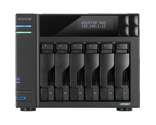Сетевое хранилище ASUSTOR AS6806T 90IX01T6-BW3S00